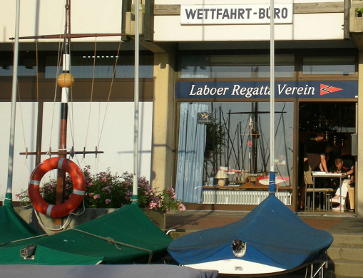 Foto vom Vereinsheim Hansestube von außen.