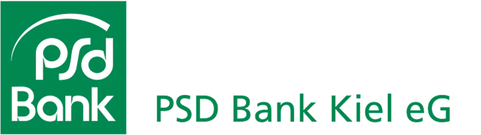 Banner unseres Sponsors PSD Bank, wandert mit den anderen Sponsoren Logos am unteren Bildrand hin und her.