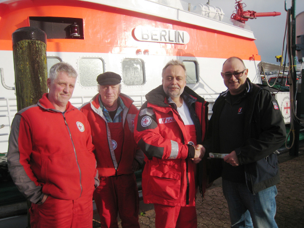 v.r.: Rolf Brinkmann, Michael Müller, Karl-Heinz Bittner und Henry Hildebrandt