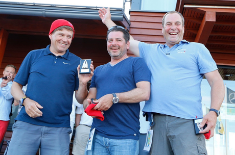Beste deutsche Crew v.l.: Karsten Bredt, Marc Rocicki und Sönke Durst