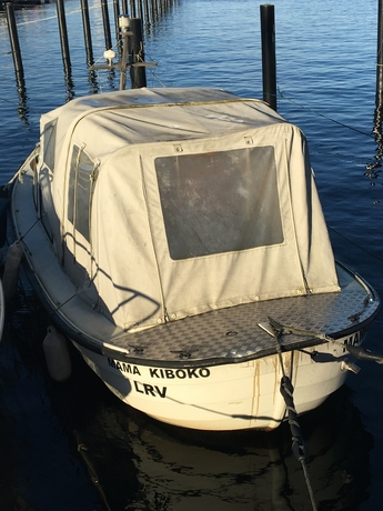Der Motor der „Mama Kiboko“ streikte.