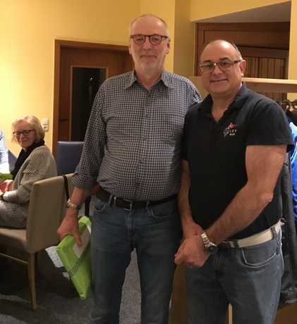 v.l.: Thomas Möller und Rolf Brinkmann