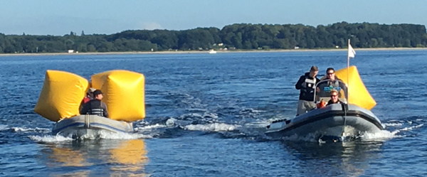 und beide Schlauchboote waren so am Sonntag wieder im Einsatz.