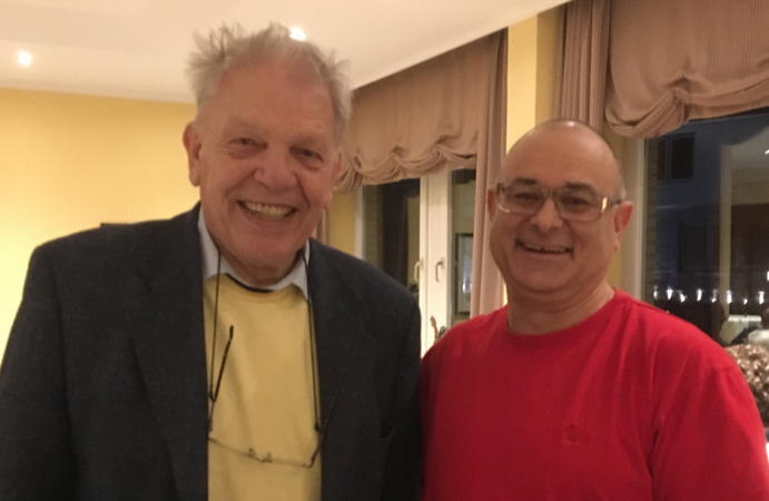 v.l.: Jürgen Papendorf und Rolf Brinkmann