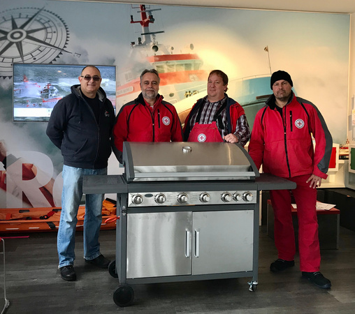 v.l.: Rolf Brinkmann, Michael Müller, Timo Stapelfeldt und Wolfgang Höck