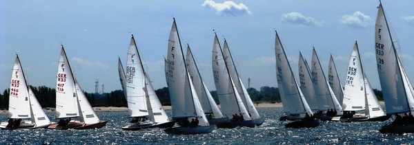 Diesen schönen Anblick auf der Regattabahn vor Heidkate wird es in diesem Jahr nicht geben.