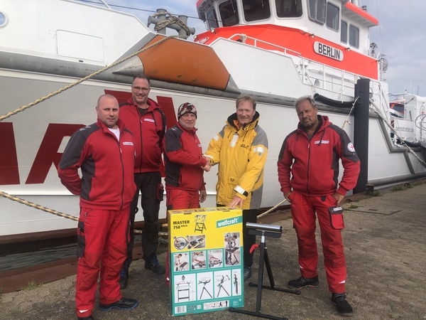 v.l.: Lars Templin, Lars Heyduck, Uwe Radloff, Christoph Matthews und Wolfgang Hoeck