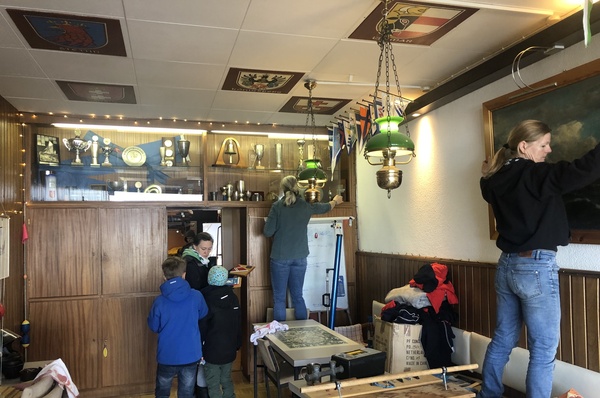 Der Frühjahrsputz im Vereinsheim und