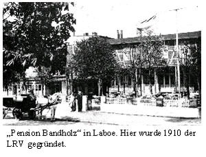 Gründung in der Pension Bandholz